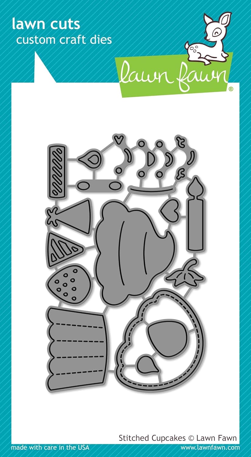 Lawn Cuts Fustella Per Scrapbooking Bouncy Trails – 5 Percorsi Cuciti Per Coniglietti E Rane – Acciaio USA, Compatibile Con Tutte Le Macchine