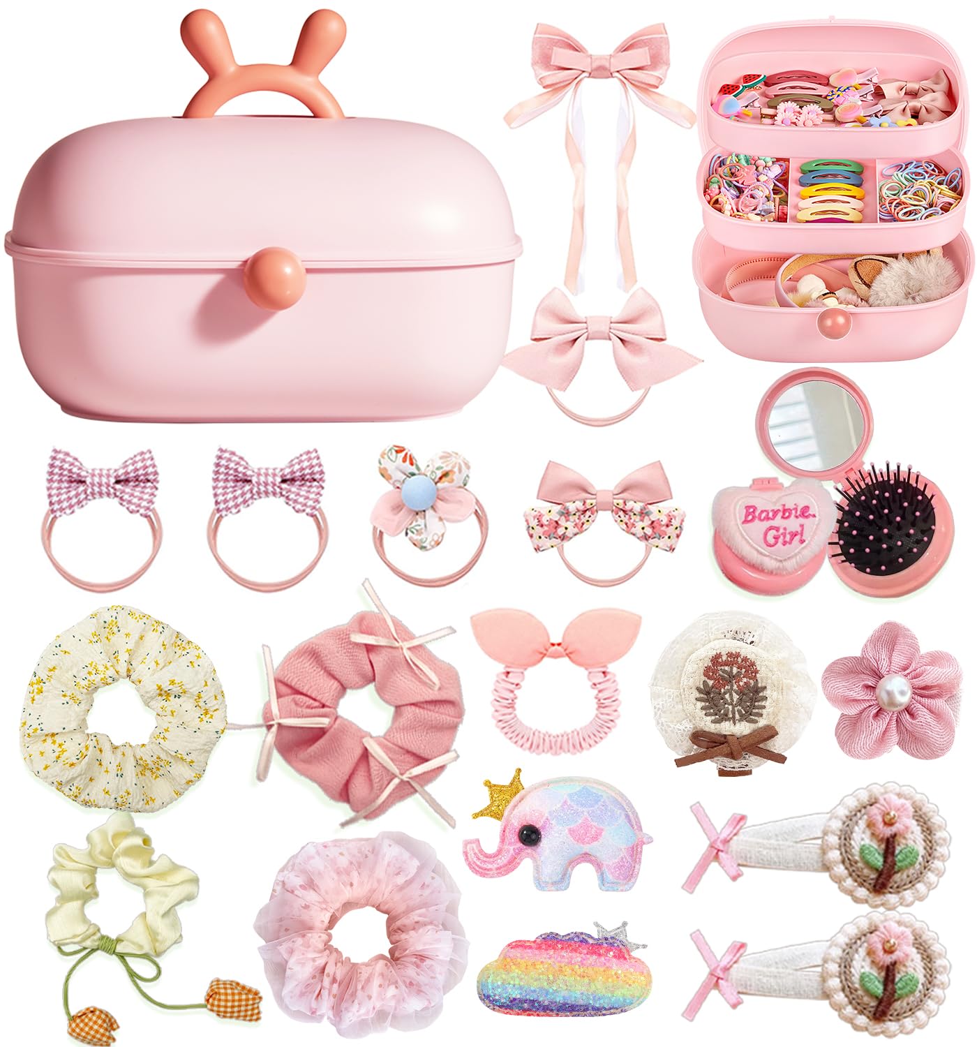 [89] 現状品 アクセサリー 大量3kgセット Nd18-2-260501K2 Amazon | Luxureux ヘアアクセサリーセット 女の子 ヘアアクセサリー
