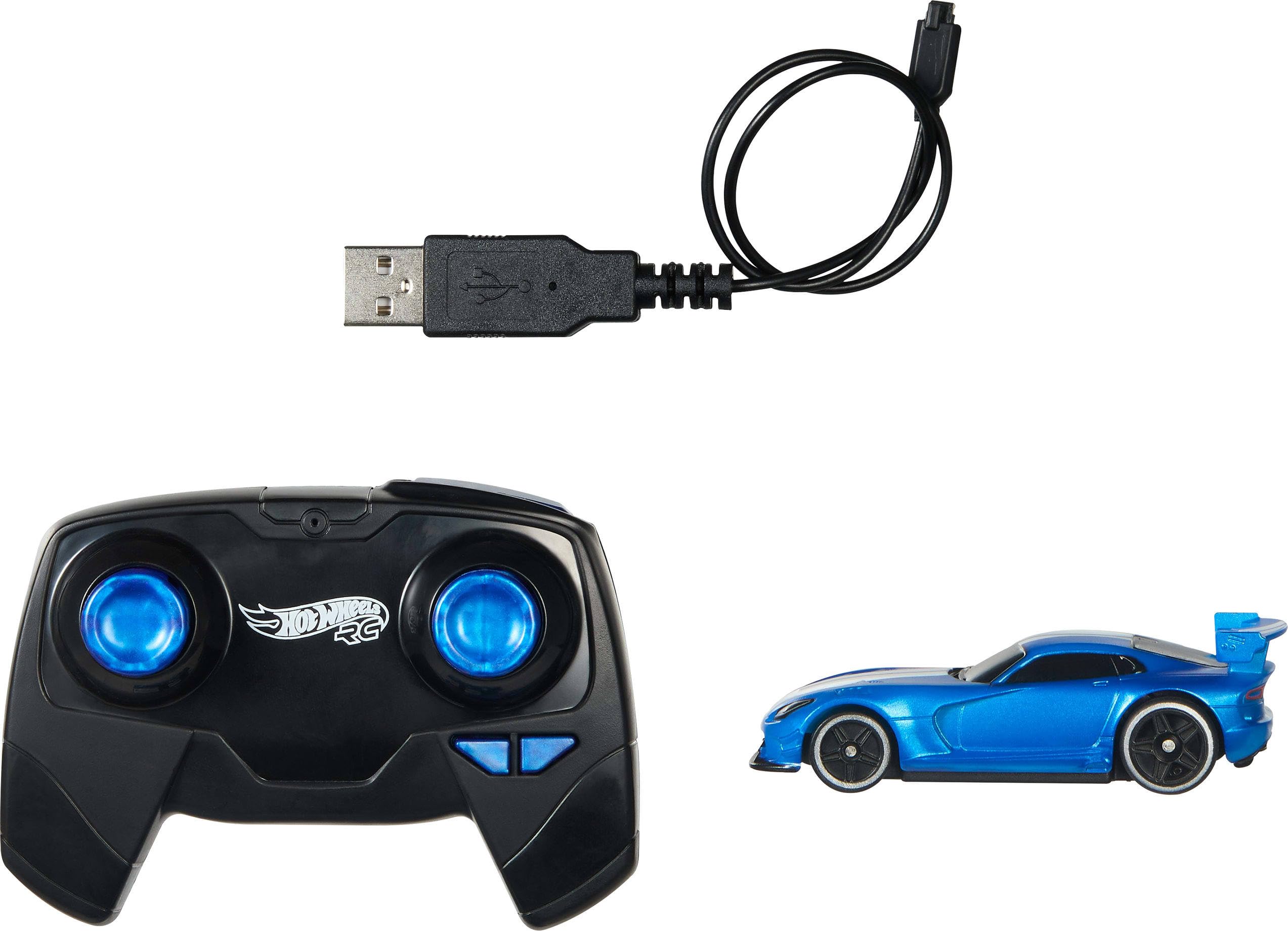 Amazon.com: Hot Wheels Remote-Control Toy Car, 1:64 Scale RC Dodge