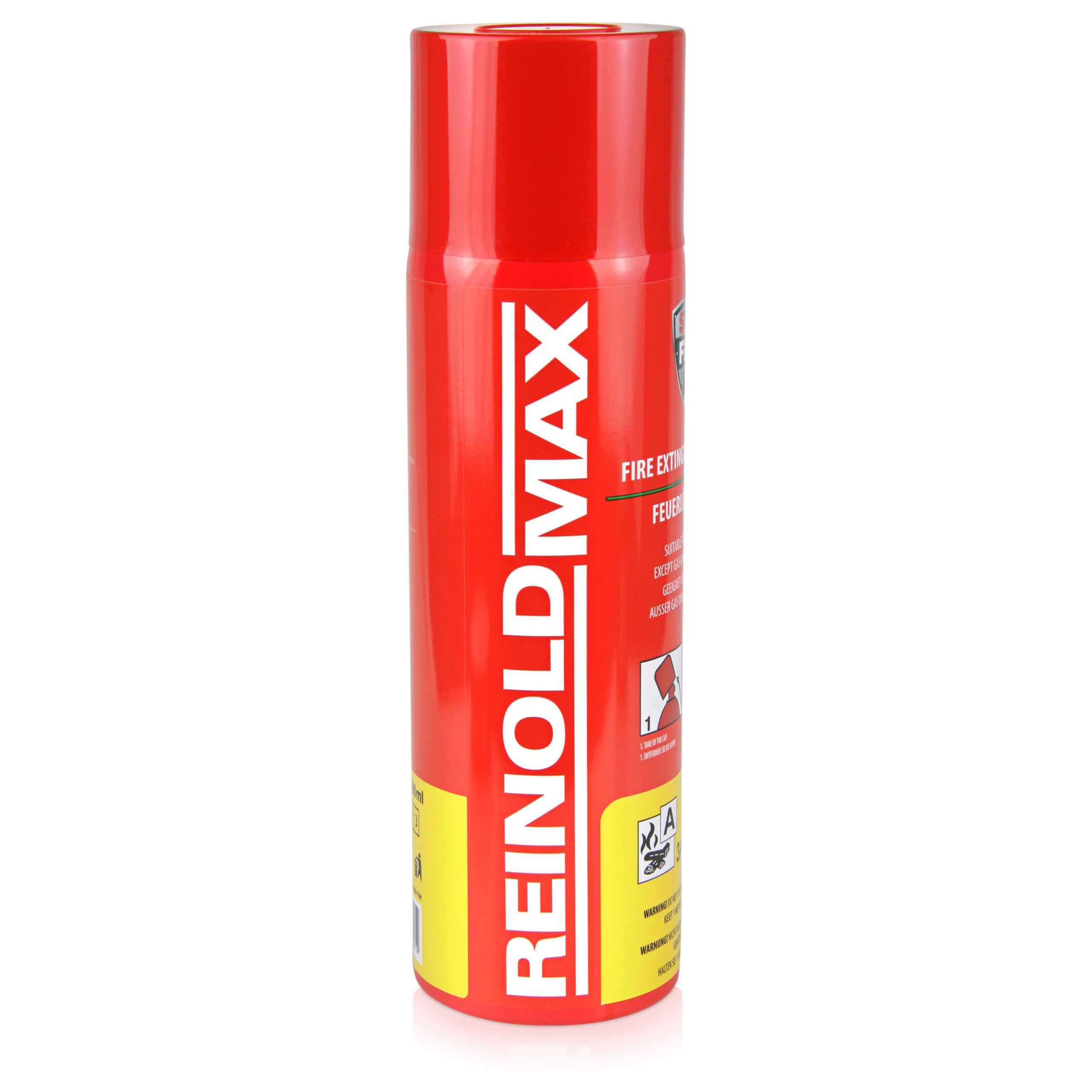 Höfer Chemie 6 x 500g d'extincteur en aérosol pour éteindre Les Feux naissants de Classe A & F