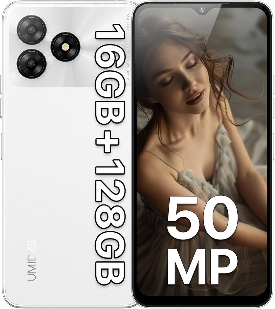 Amazon.com: UMIDIGI G5 Android 13 Smartphone, 5000mAh 8+128GB/TF