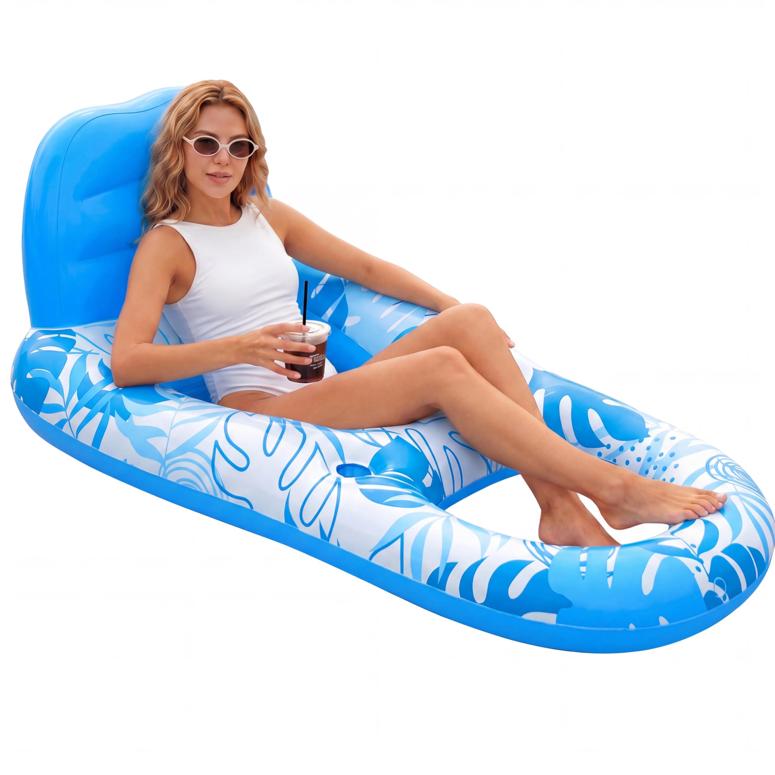 洋楽 floathing poiets Amazon.com: SLOOSH Pool Lounge Float Adult, Inflatable Pool Floats