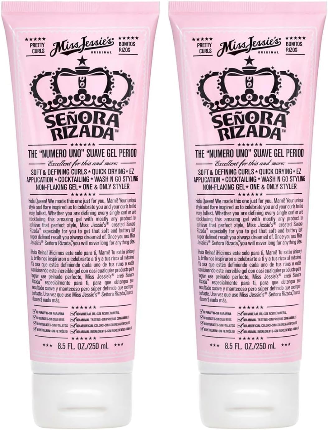 Miss Jessie's Senora Rizada Gel Women 8.5 oz (Pack of 2)