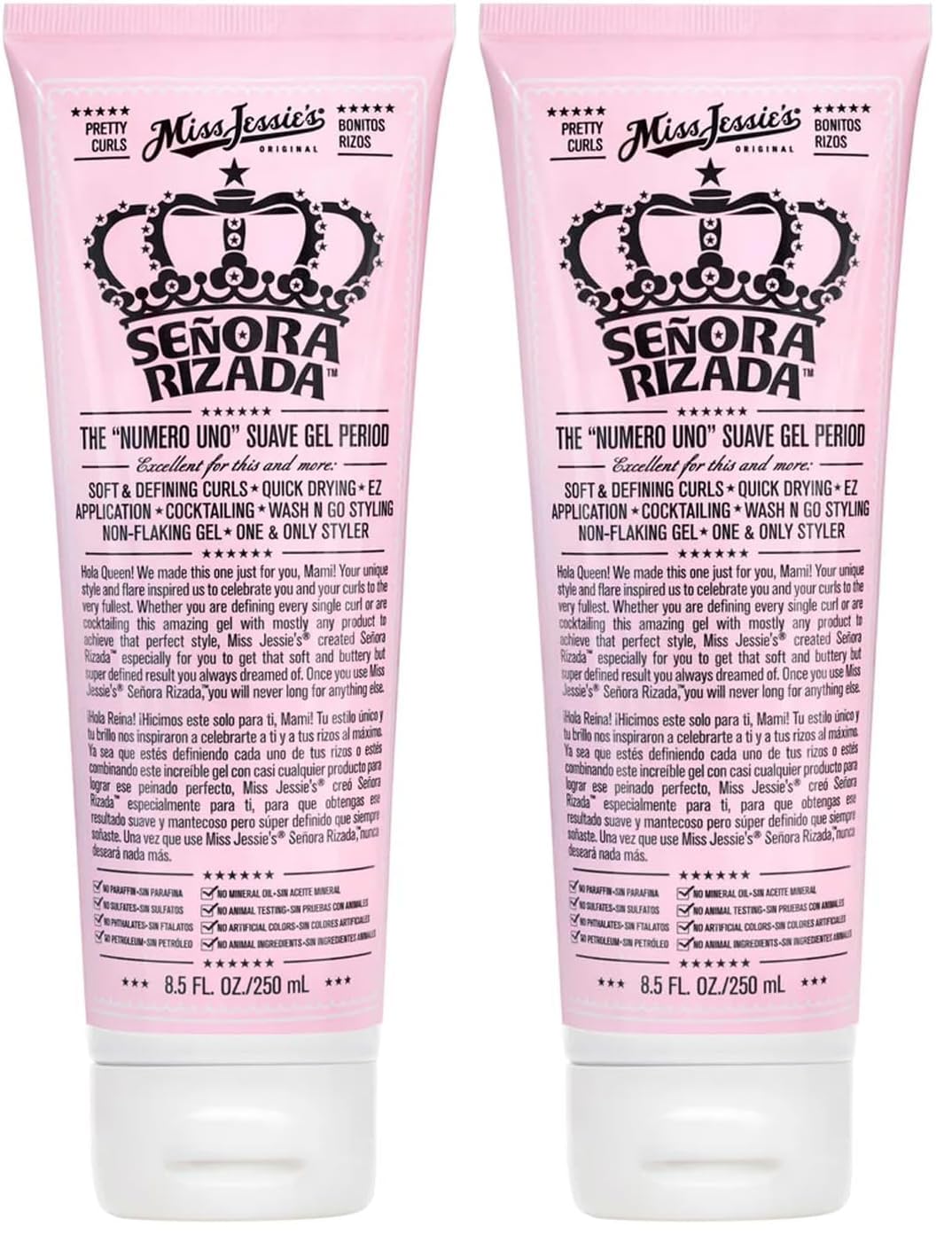 Miss Jessie's Senora Rizada Gel Women 8.5 oz (Pack of 2)