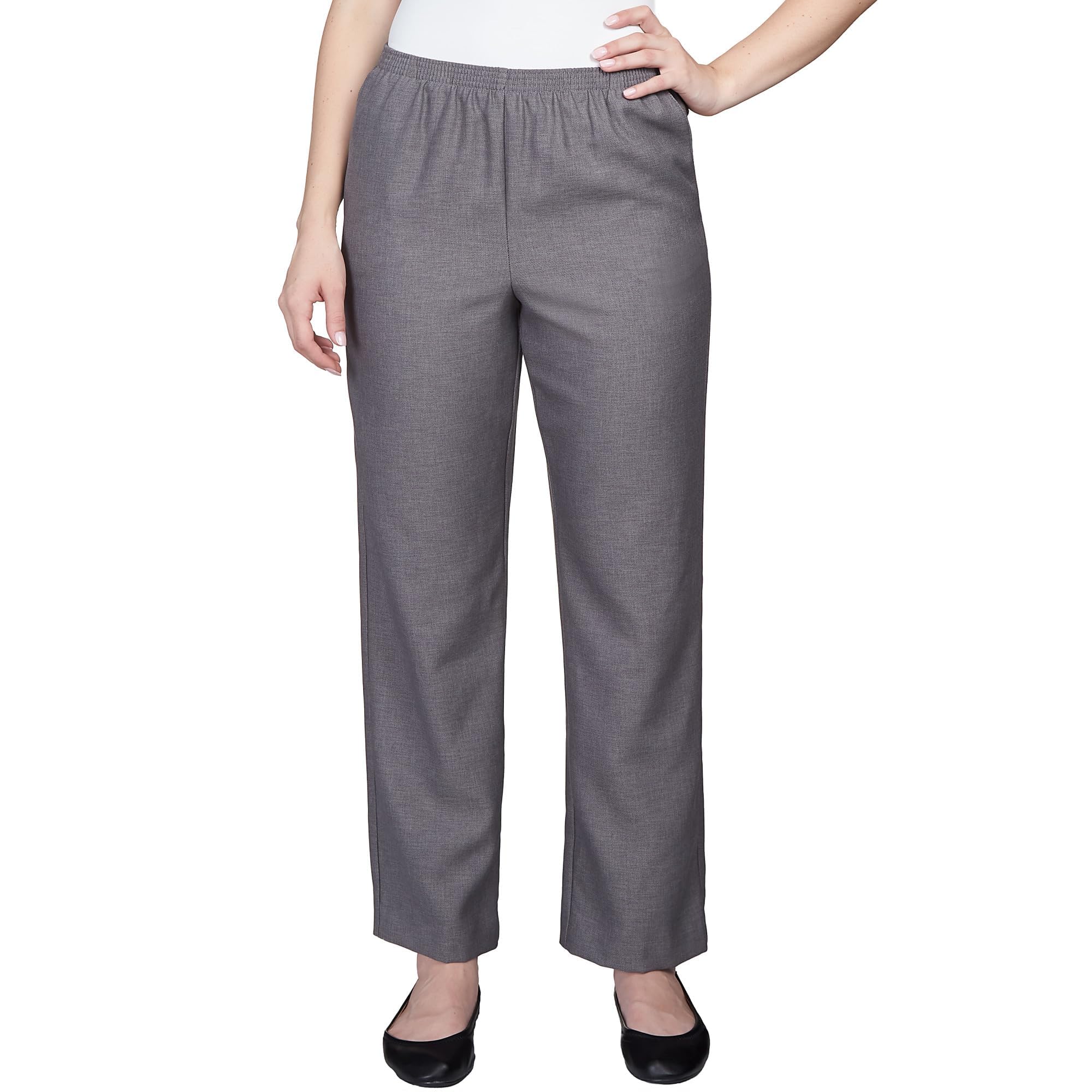 Alfred Dunner Womens Plus-Size Poly Proportioned Short Pant