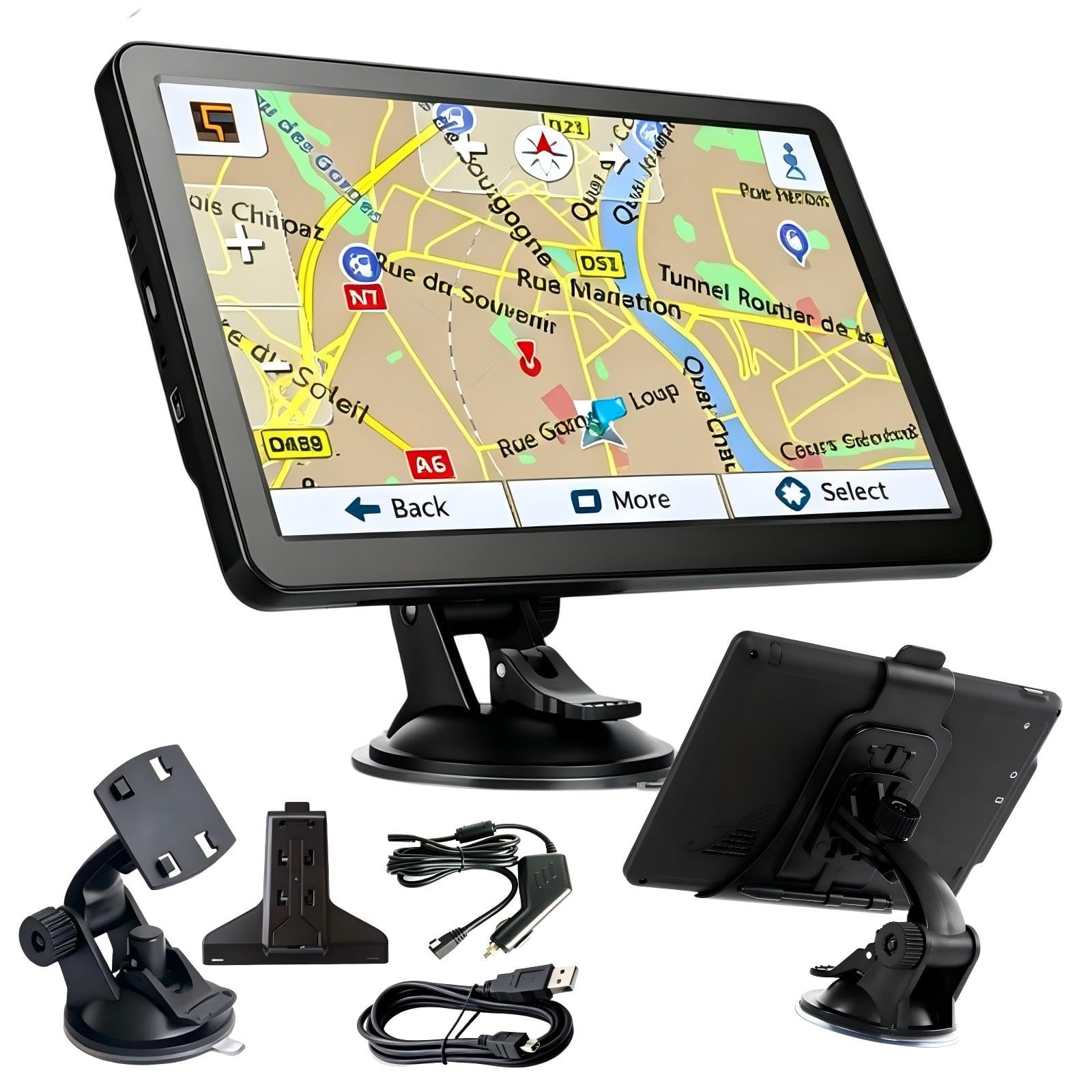 Navigatore GPS 7 Pollici per UK Europa Auto Camion