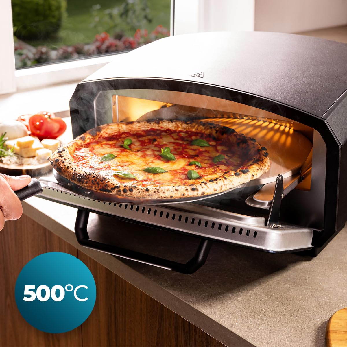 Cecotec Pizzaofen Elektrisch Pizza&Co 500 Gyro