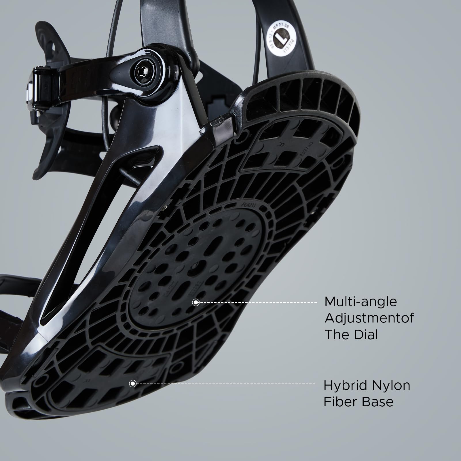 Amazon.com : XCMAN Rear Step in Style Snowboard Bindings