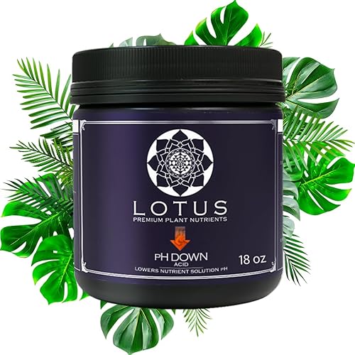 Lotus Nutrients pH Down 18 oz. for Hydro, Soil, or