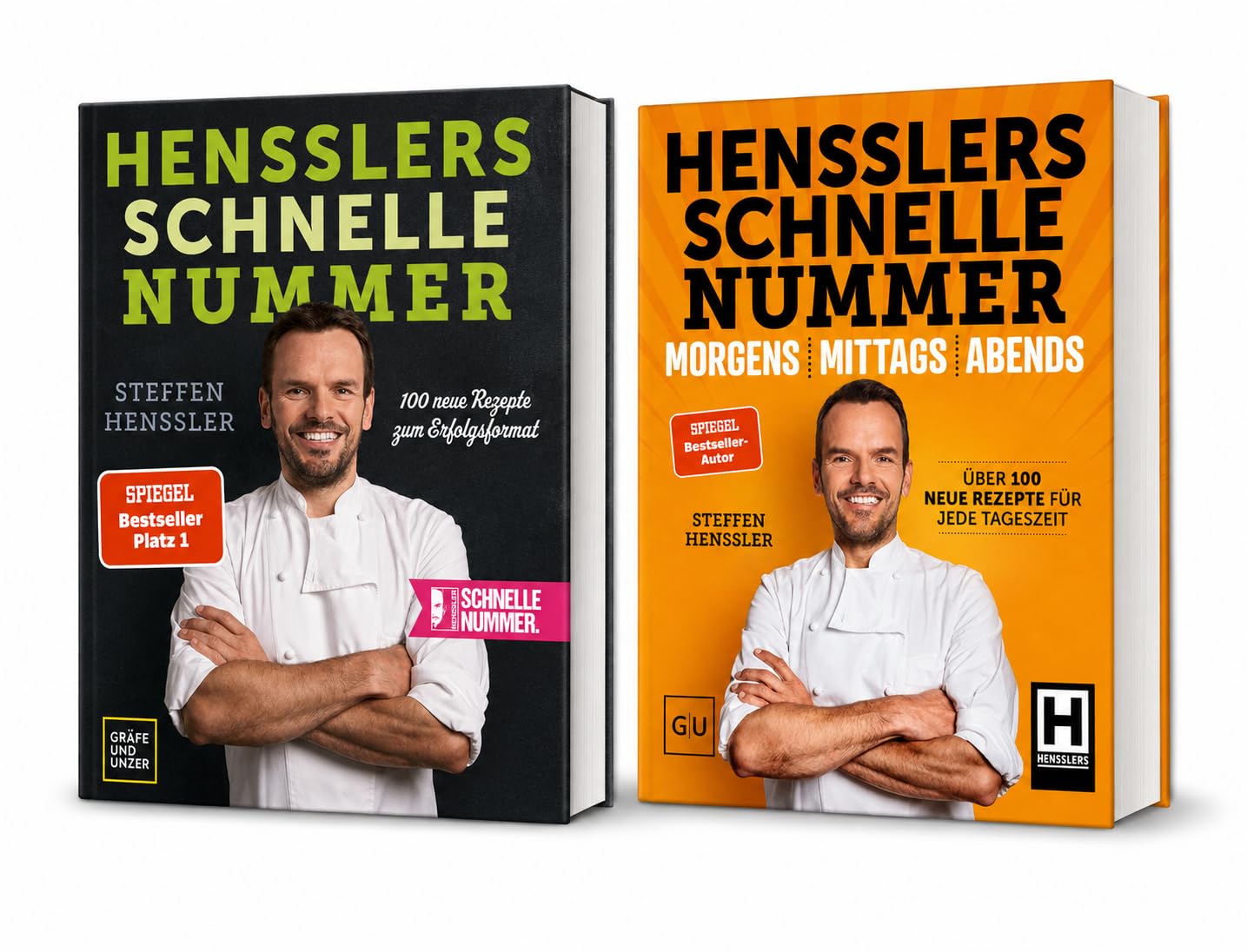 Hensslers schnelle Nummer: Zwei Bücher, über 200 Rezepte. Das ultimative Bundle für schnelle Rezepte
