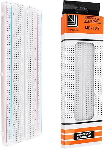 Miniatura 5 de DiGiYes 830 MB-102 puntos de amarre sin soldadura  módulo de fuente de alimentación de 33 V 5 V  65 cables de puente DIY kits de inicio para Arduino