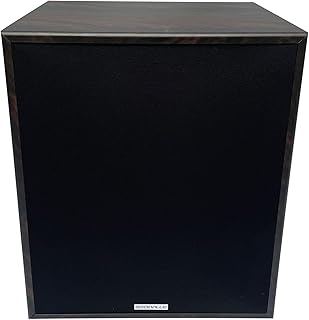 Rockville Rock Shaker 15 Dark Wood 1000W Powered Home Theater Subwoofer, Deep Bass, Class-D Amp, RCA Inputs, for Movies & Studios