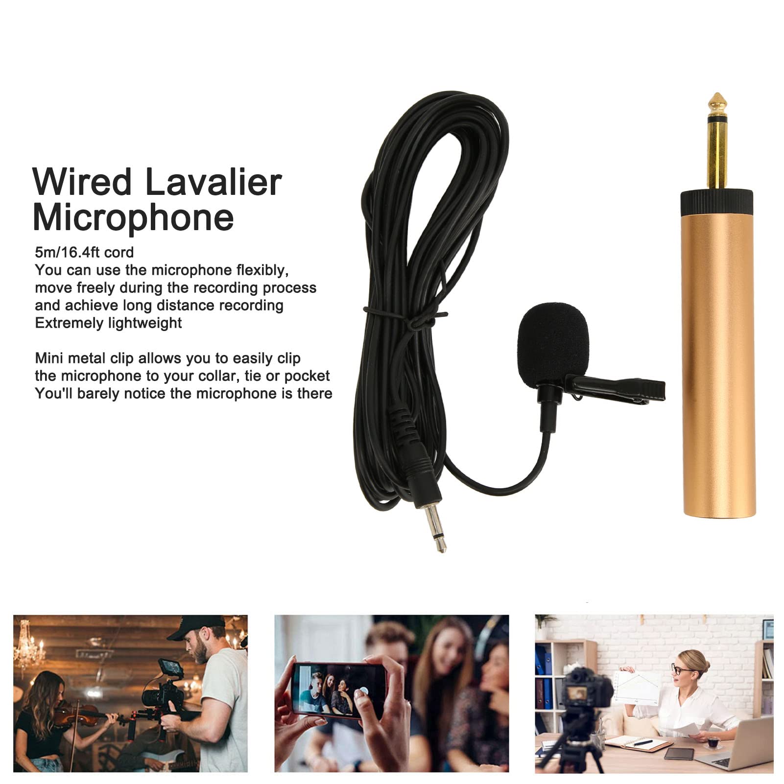 ciciglow Wired Lavalier Microphone - Image 3