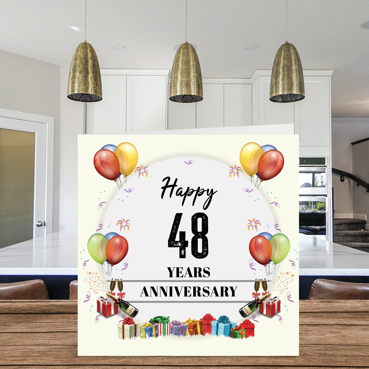 Grazioso biglietto di auguri per l'anniversario di matrimonio, 1°, 2°, 3°, 4°, 5°, 10°, 15°, 20°, 30°, 40°, 50° anniversario di matrimonio, biglietto per il marito, biglietto per la moglie 007 - Italia
