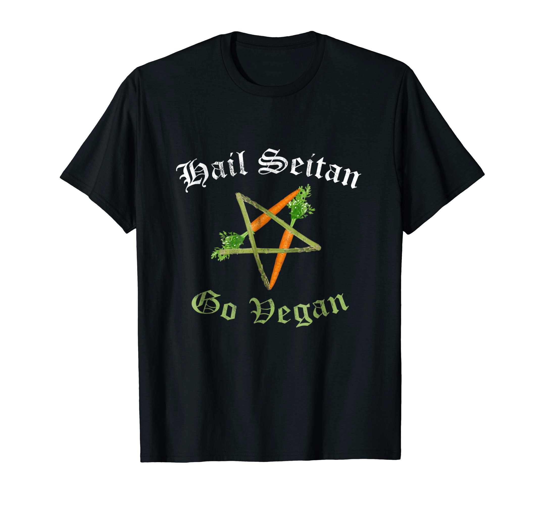 Funny Vegan VegetarianHail Seitan Go Vegan T-Shirt