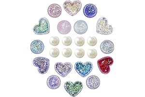 Alluring Glitter Jibbitz for Crocs