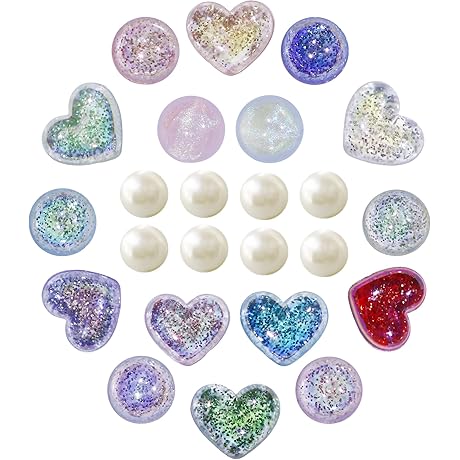 Alluring Glitter Jibbitz for Crocs