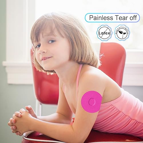 Miniatura 3 de Dexcom - Parches adhesivos G7 impermeables, paquete de 25 (5 colores combinados) Superposición para Dexcom G7 sobre cinta de parche, hipoalergénica