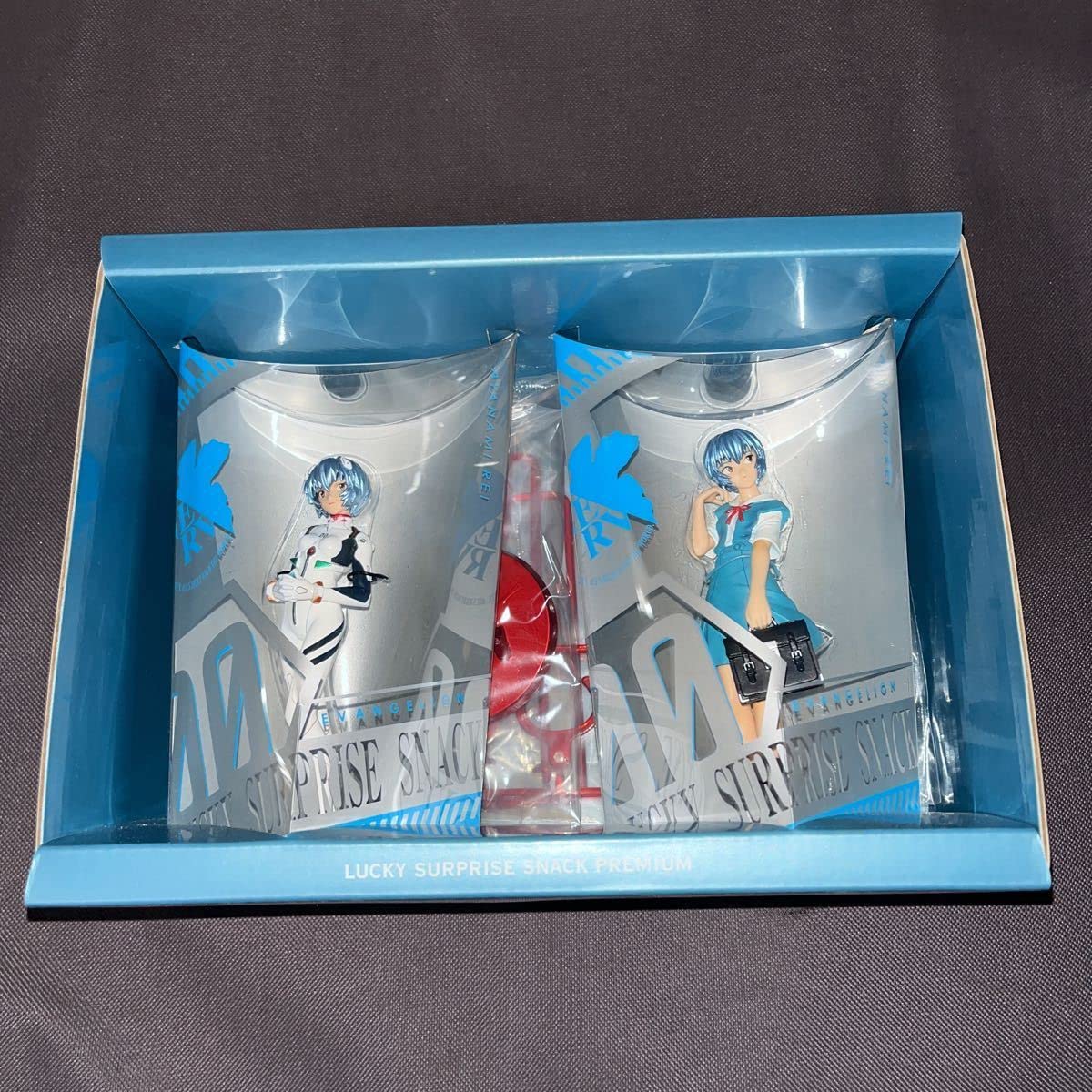 限定非売品　エヴァンゲリオン ラッキーサプライズスナック 綾波レイ 2体セット 限定非売品エヴァンゲリオン ラッキーサプライズスナック 綾波