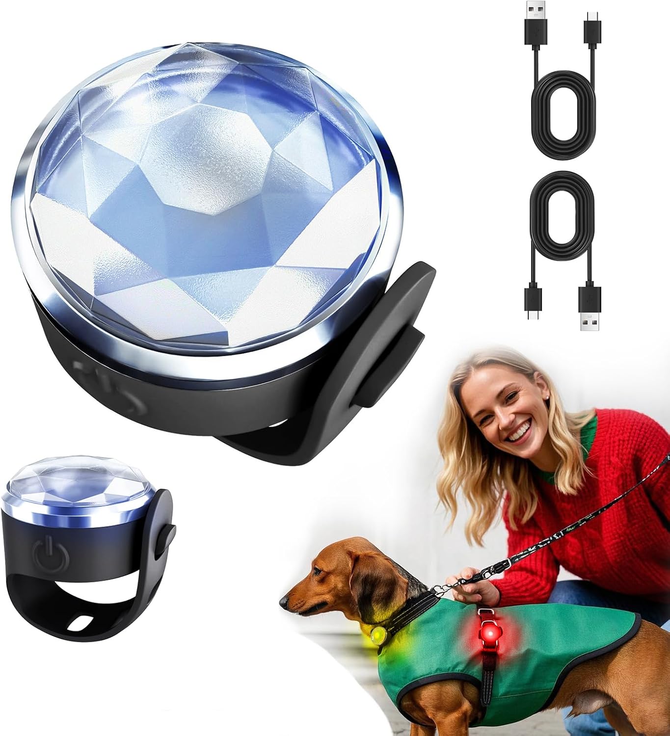 UMIONE 7-Colour pet Number Plate Light is Extremely Durable! – Stay Visible and Protected. Ideal for Night Walks with Your Dog (Two Products in one Gift Box) UMIONE 7-Colour pet Number Plate Light is Extremely Durable! – Stay Visible and Protected. Ideal for Night Walks with Your Dog (Two Products in one Gift Box)