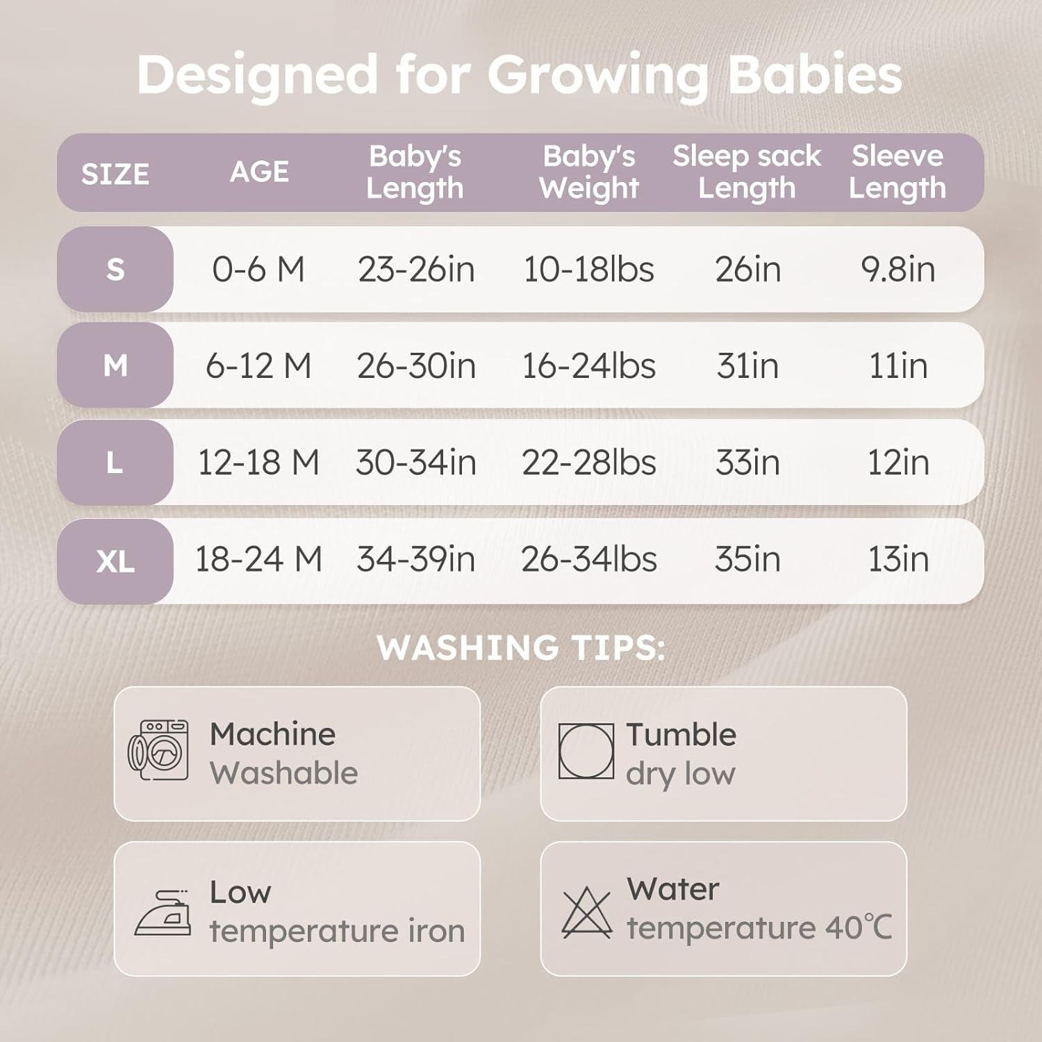 Yoofoss Baby Sleep Sack 18-24 Months 1.0 Tog Long Sleeve Sleep Sack Organic Cotton Wearable Blanket for Toddlers 2-Way Zipper Quilted Sleeping Sacks(X-Large)