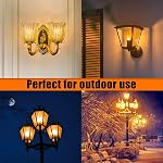 Bestview LED Flame Effect Light Bulbs, 3 Modes Flickering Light Bulbs, Smart E26 Chandelier Base Candle Fire Light Bulb for Halloween, Christmas, Party, Porch, Indoor&Outdoor Home Decoration (6 Pack)