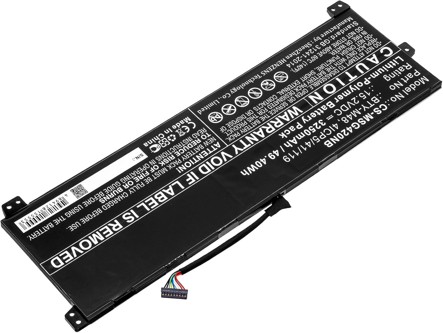 ALLC Replacement Battery for Mechrevo i5 8250U 256GB/i5 8250U 8GB/i7 8550U 256GB/i7 8550U 8GB/S1/S1-C1,3250mAh