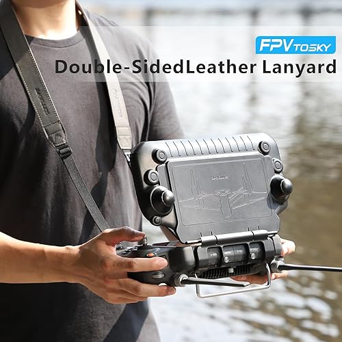 Miniatura 7 de FPVtosky Funda protectora 3 en 1 DJI RC Plus + protector de pantalla RC Plus + paquete de cordón RC Plus, compatible con DJI Inspire 3DJI Agras T20P