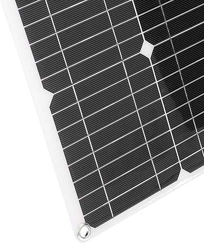 Miniatura 9 de WOOXGEHM 40W Solar Panel Kit 18V, Dual 5V USB Output Solar Panel Controller Combo with 10A Solar Charge Controller for Caravan Boat