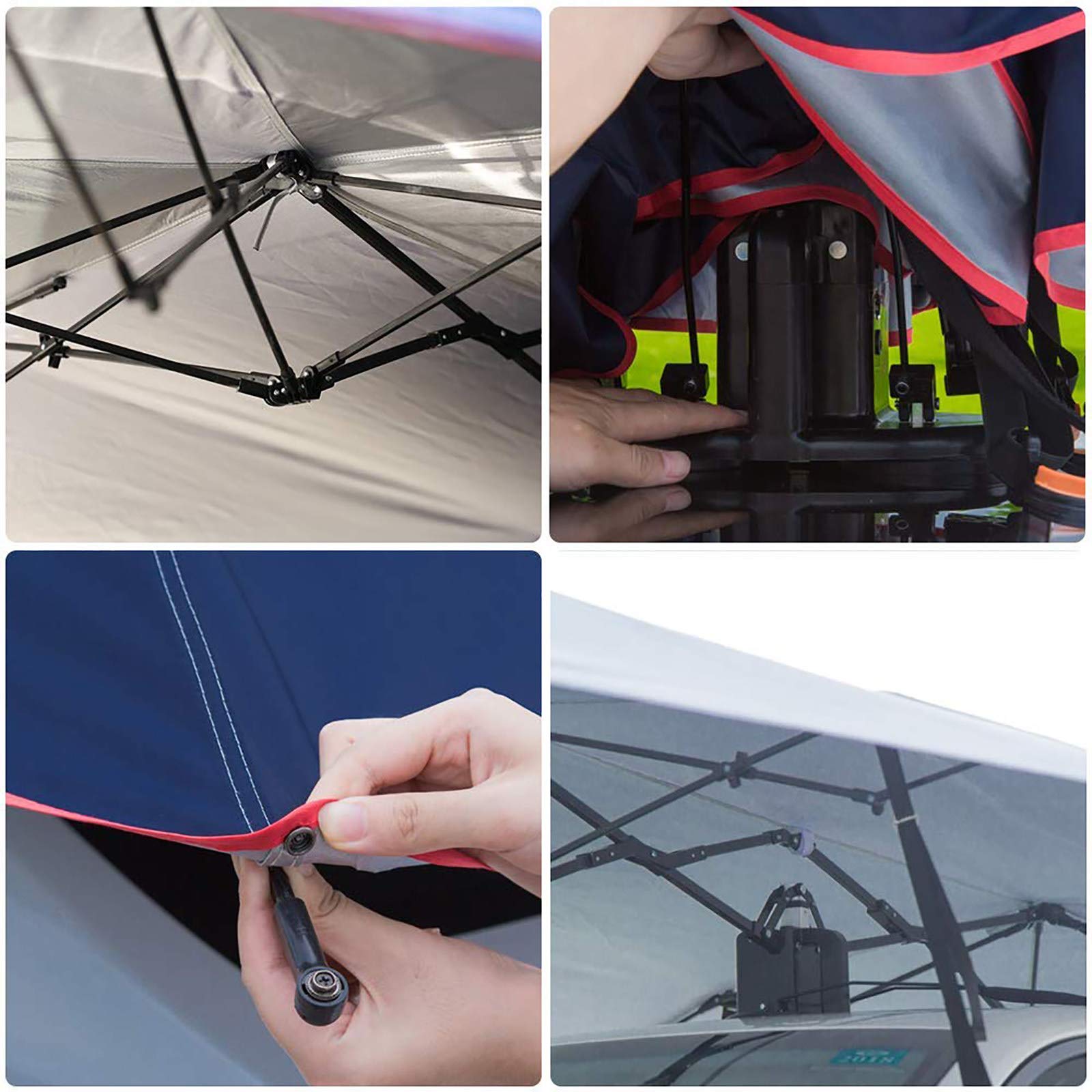 Copertura Per Tetto Apribile Auto Contro Neve E Gelo – 150x125 Cm, In Alluminio E Tessuto, Impermeabile E Antipioggia