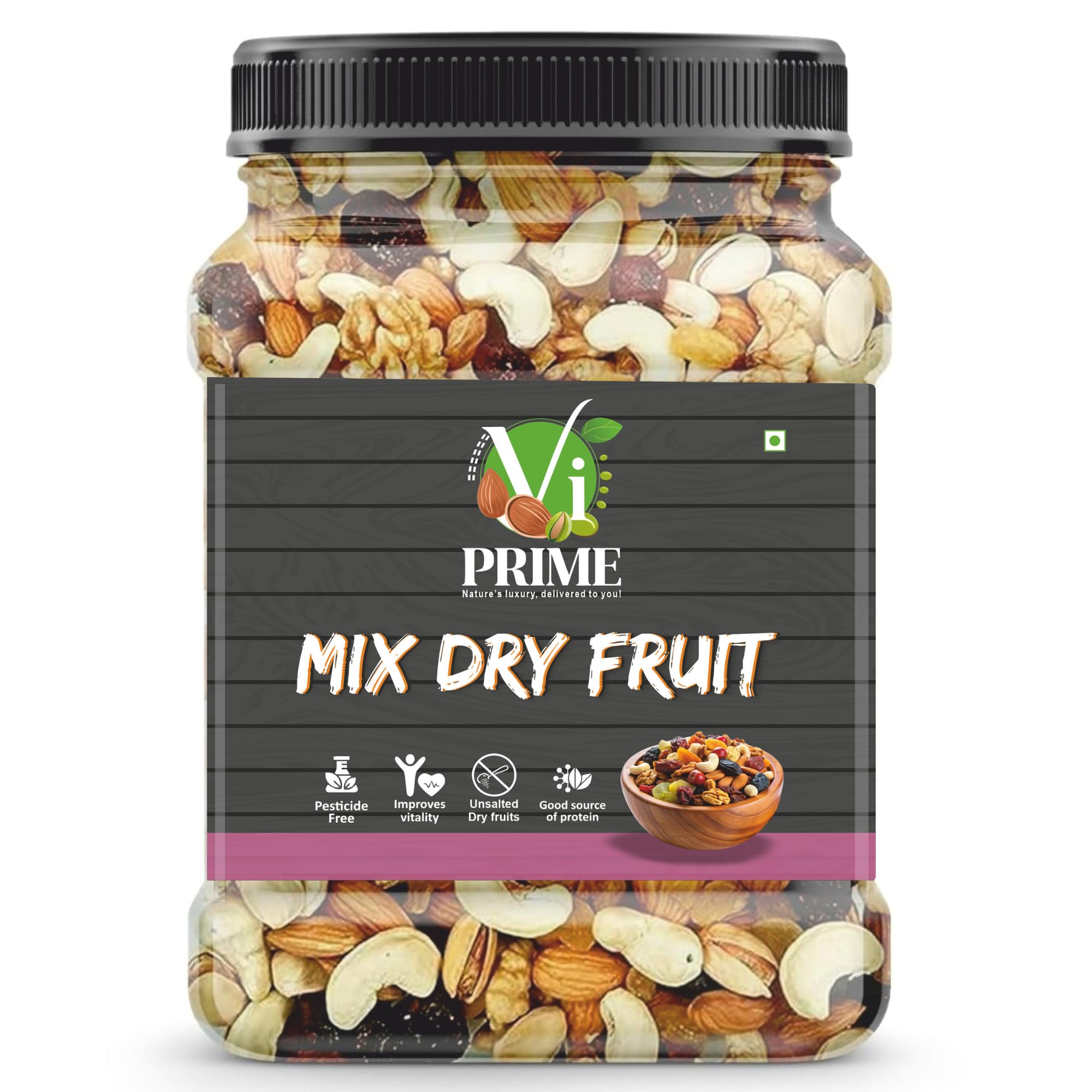 ARROWDYNAMIX v1 ハーフブリック(6個) VI Prime Premium Mix Dry Fruits 400g | Unsalted & Pesticide-Free