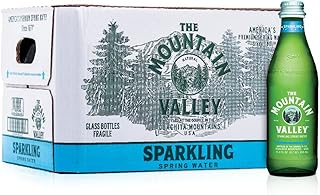 Mountain Valley Sparkling Water, 333 mL Glass Bottles (Pack of 24)