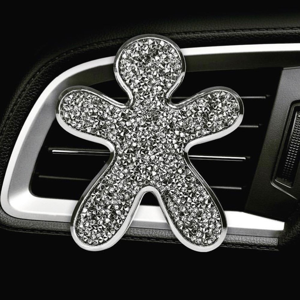 Mr&Mrs PROFUMATORE per Auto Niki Crystal Blu/Silver - Nuit des ETOILES by Fragrance