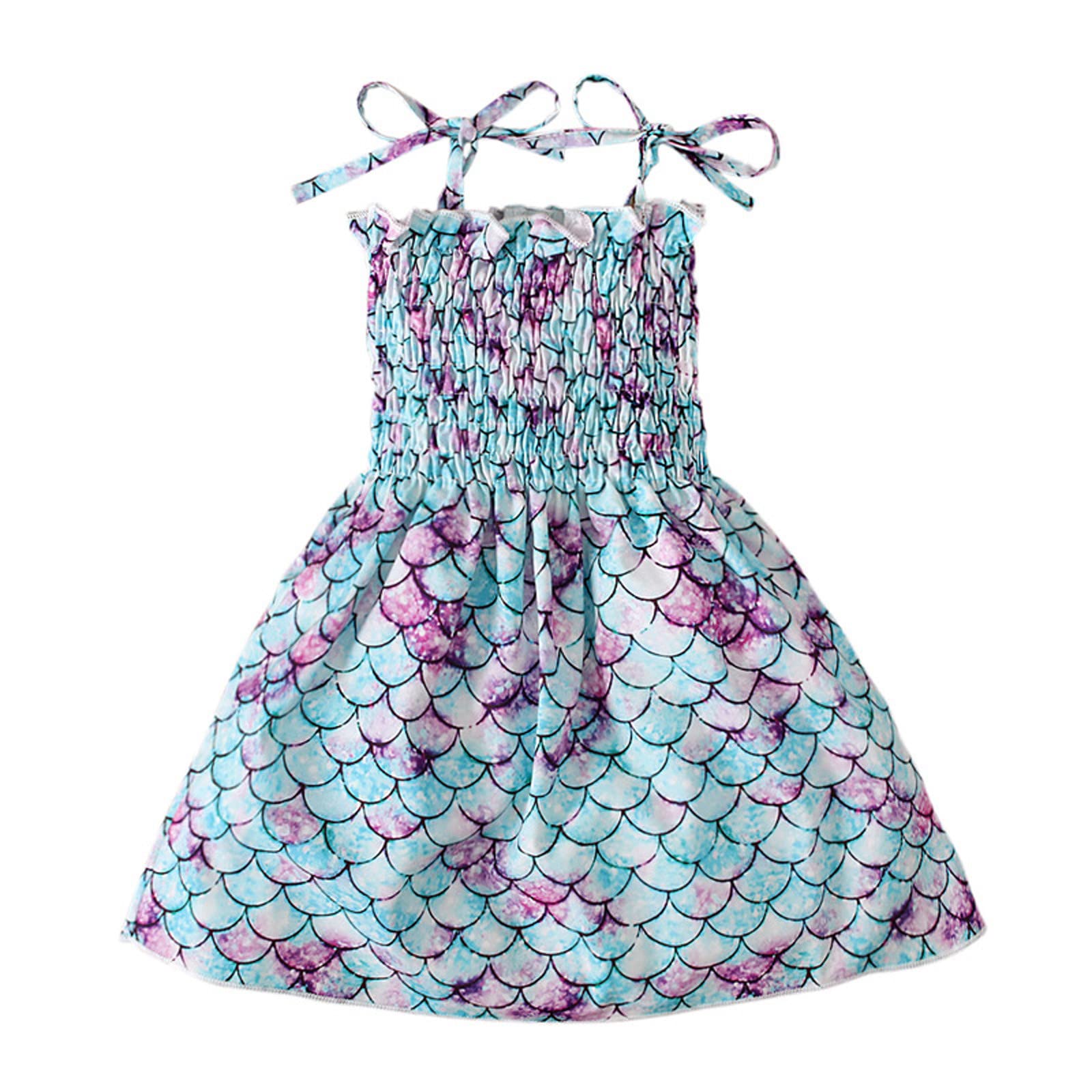 Robes Filles Tout-Petits Enfants Bébé Été Sans Manches Dos Nu Princesse Anniversaire Floral Nœud Avec Chapeau De Paille Ensemble Coupe Décontractée Robe Pour Fille 6-12 M
