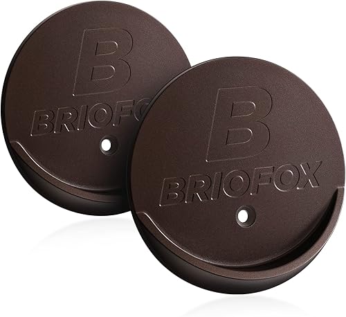 BRIOFOX Soporte para barra de cortina de ducha adhesivo 3M, resistente al calor, impermeable, carga máxima de 60 libras, retenedor de barra de ducha disponible en Yaxa Costa Rica