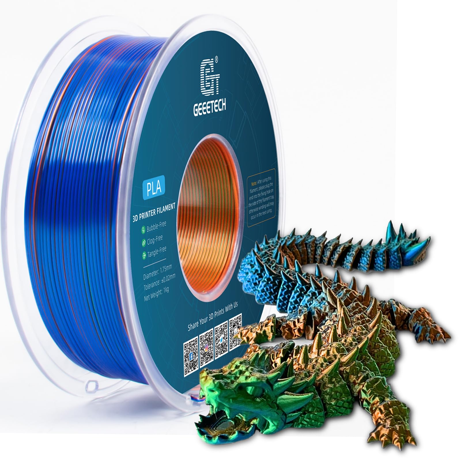 GEEETECH SILK PLA Filaments