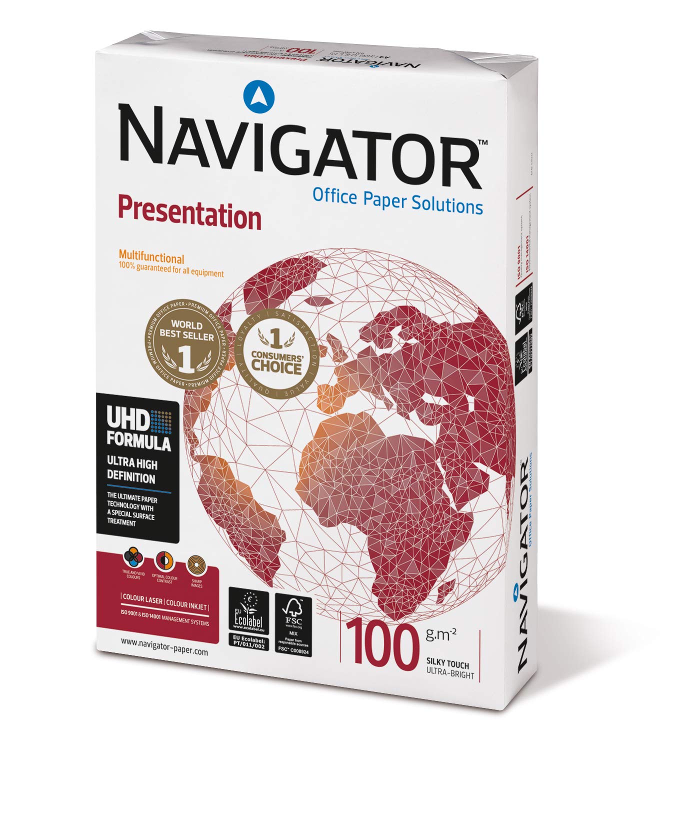 Navigator 1280PN Carta Presentation, A3, 100 G/Mq, 500