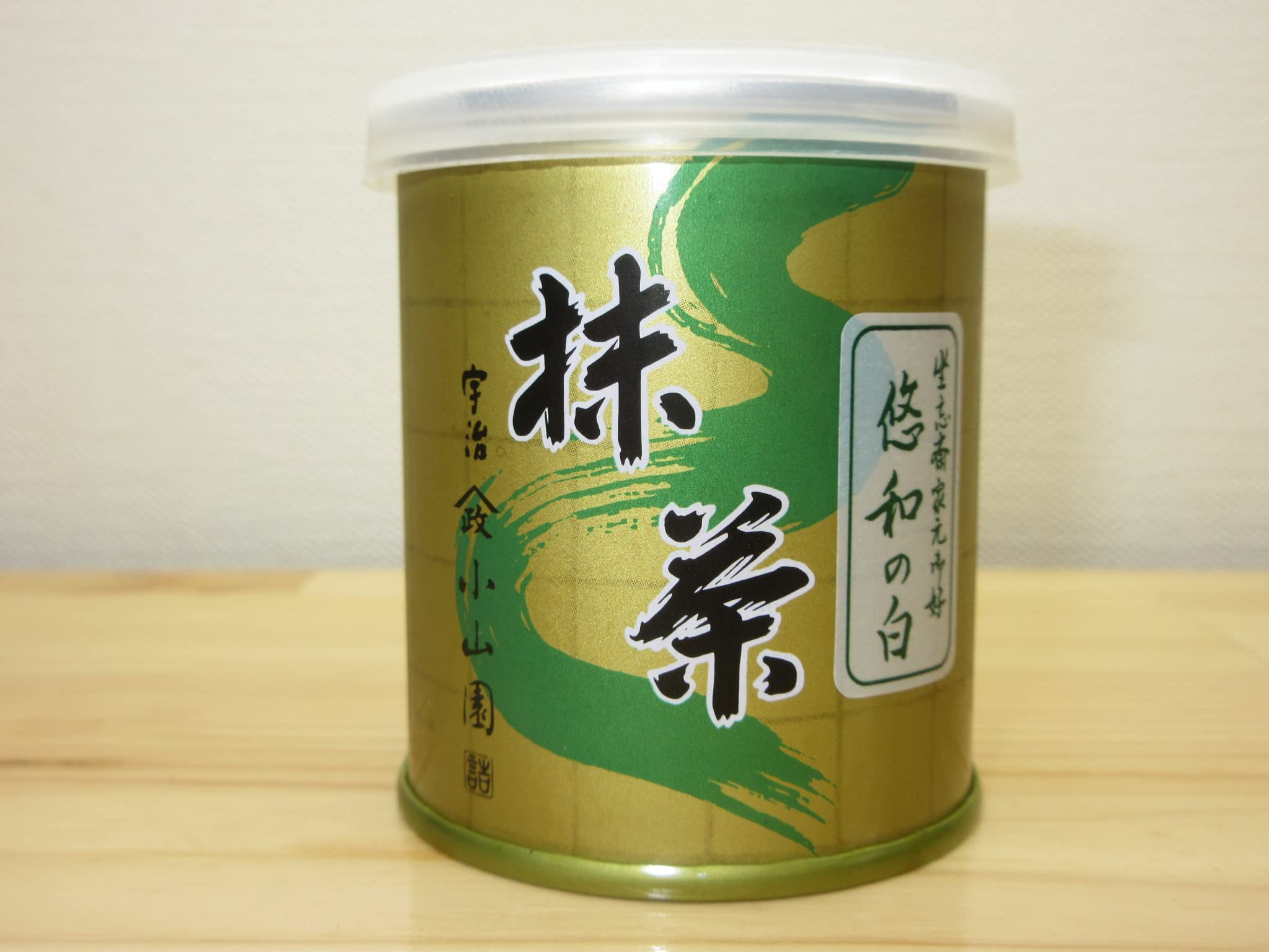 Amazon | 【抹茶 山政小山園】悠和の白 薄茶 30g缶 裏千家今日庵・坐忘
