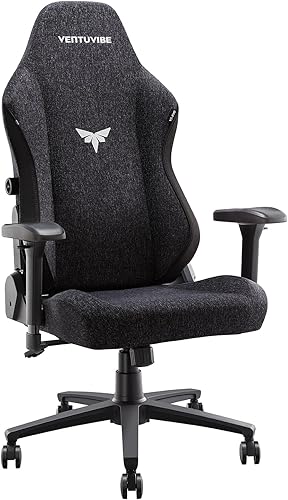 Silla para videojuegos, silla ergonómica de computadora de respaldo alto con soporte lumbar, silla de videojuegos, reposabrazos ajustables 4D,
