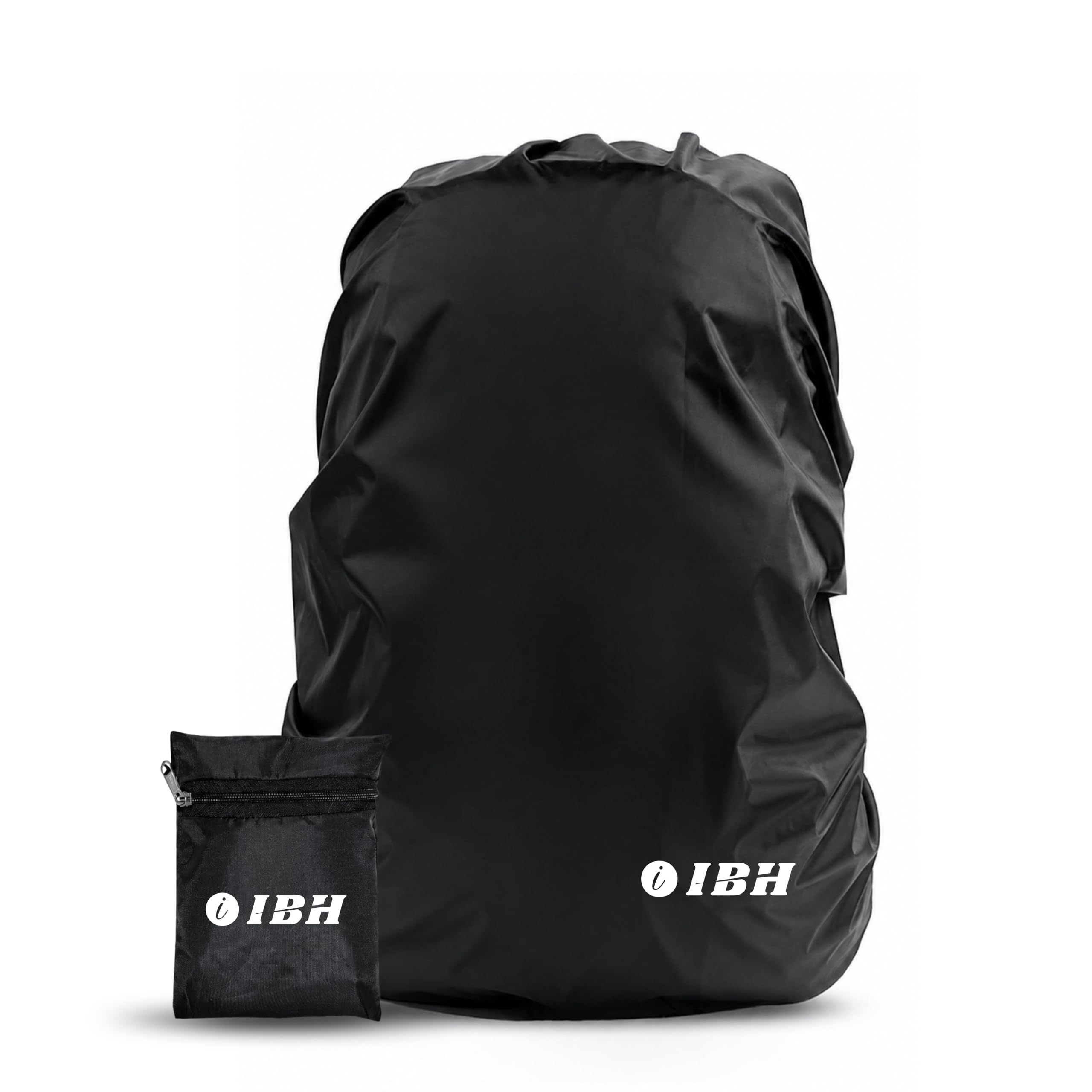 Dust & Rain Cover for Standard Backpack, 30L-40L, Black | with Pouch, Water Resistance, Elastic Adjustable, Camera, Medicine, Laptop Bag for School, College, Travel, Office, Trekking Bags (1)-image-6