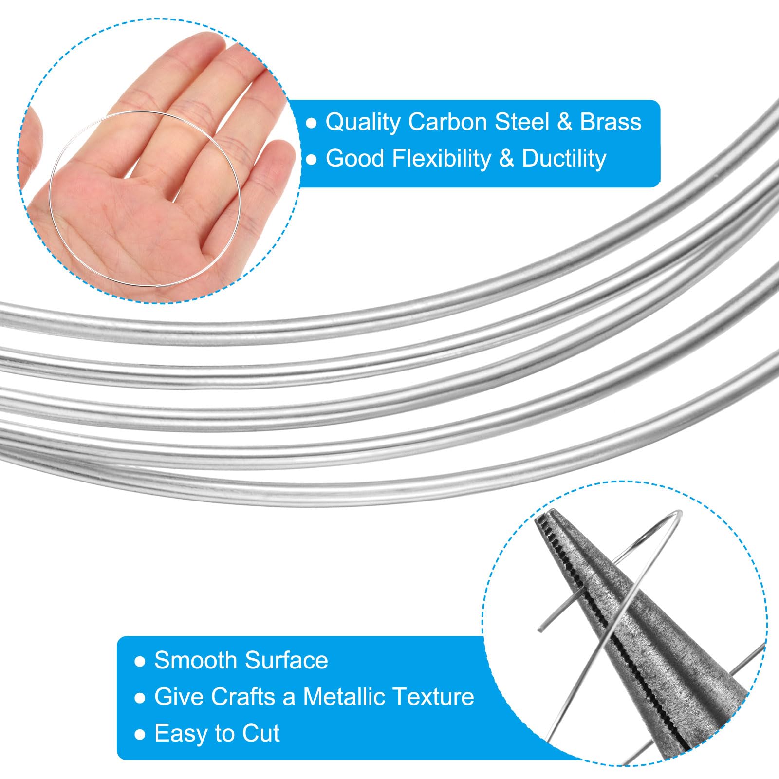 PATIKIL 20Ga Soft Brass Wire - Image 3