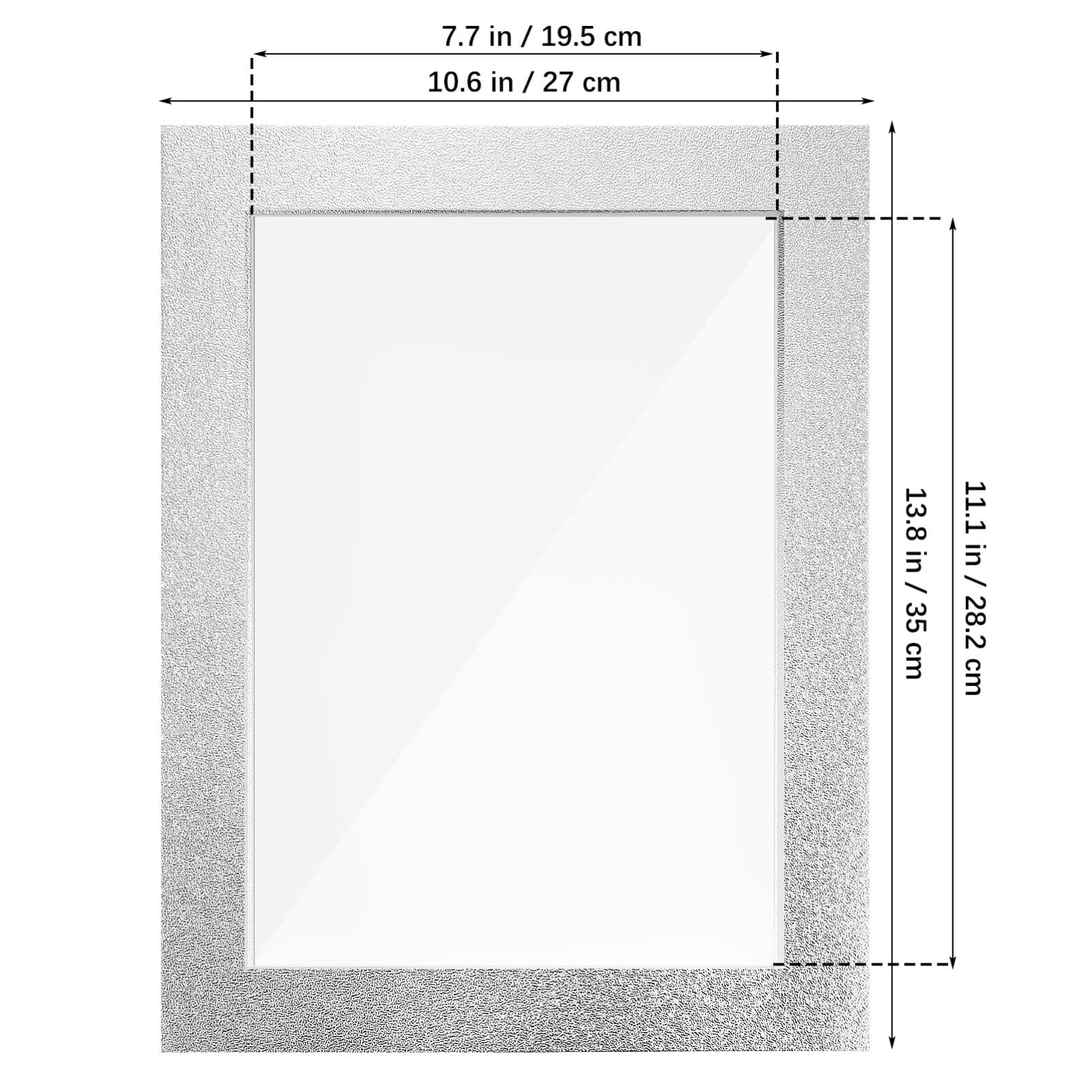 SHINEOFI 10 Sztuk Papierowych Do Zdjęć Kartonowe Ramki Do Zdjęć 13 76 X 10 61 X 0 08 W Wyświetlaczu Stołowym Ramki Do Zdjęć Na Ścianę W Domu Wystrój Stołu