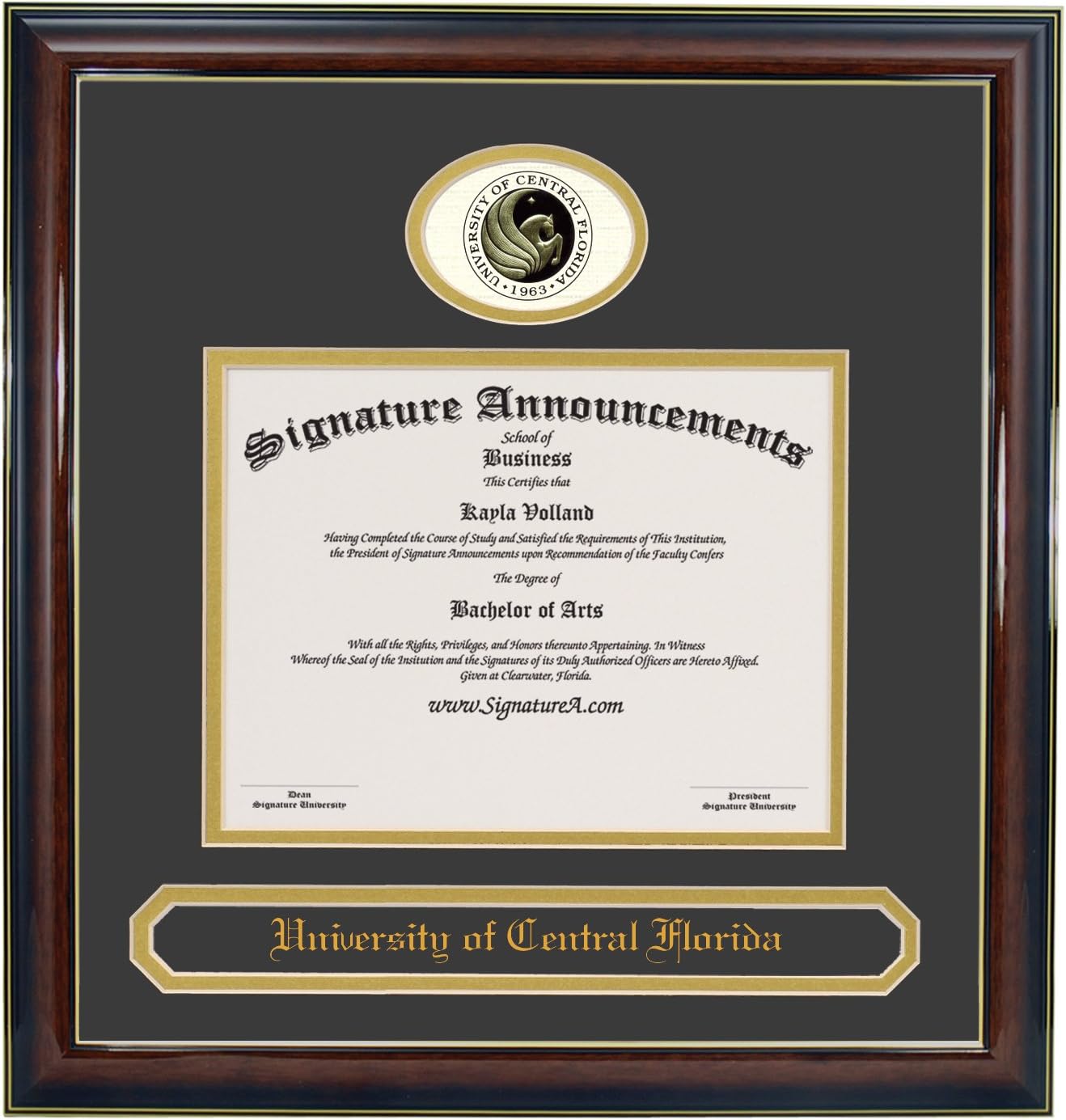 Signature Announcements University of Central Florida (UCF