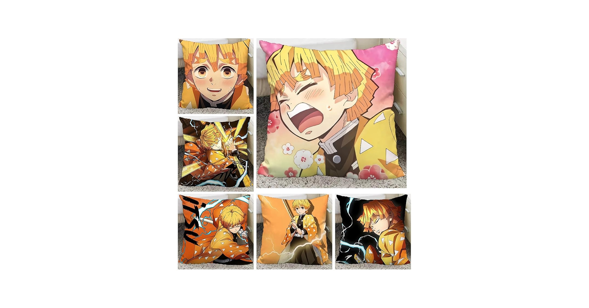 ローソン 土曜の丑の日企画 我妻善逸 ジャンボクッション ローソン 土曜の丑の日企画 我妻善逸 ジャンボクッション