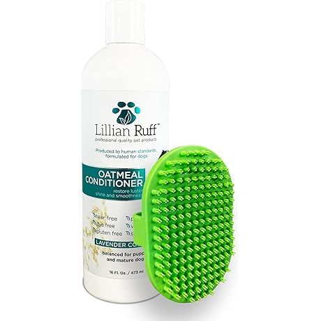 Natural Dog Conditioner for a Calming and Itch-Free Relief