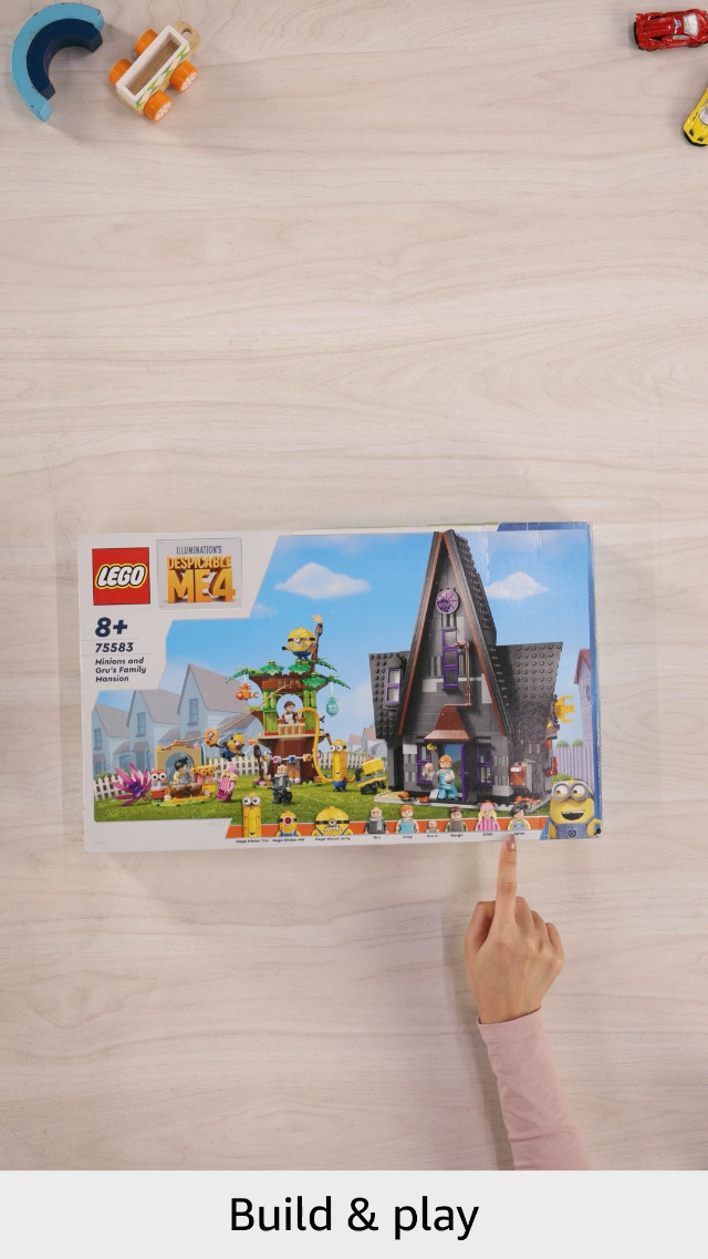 Amazon.com: LEGO 75583 Despicable Me Familienvilla von Gru und den