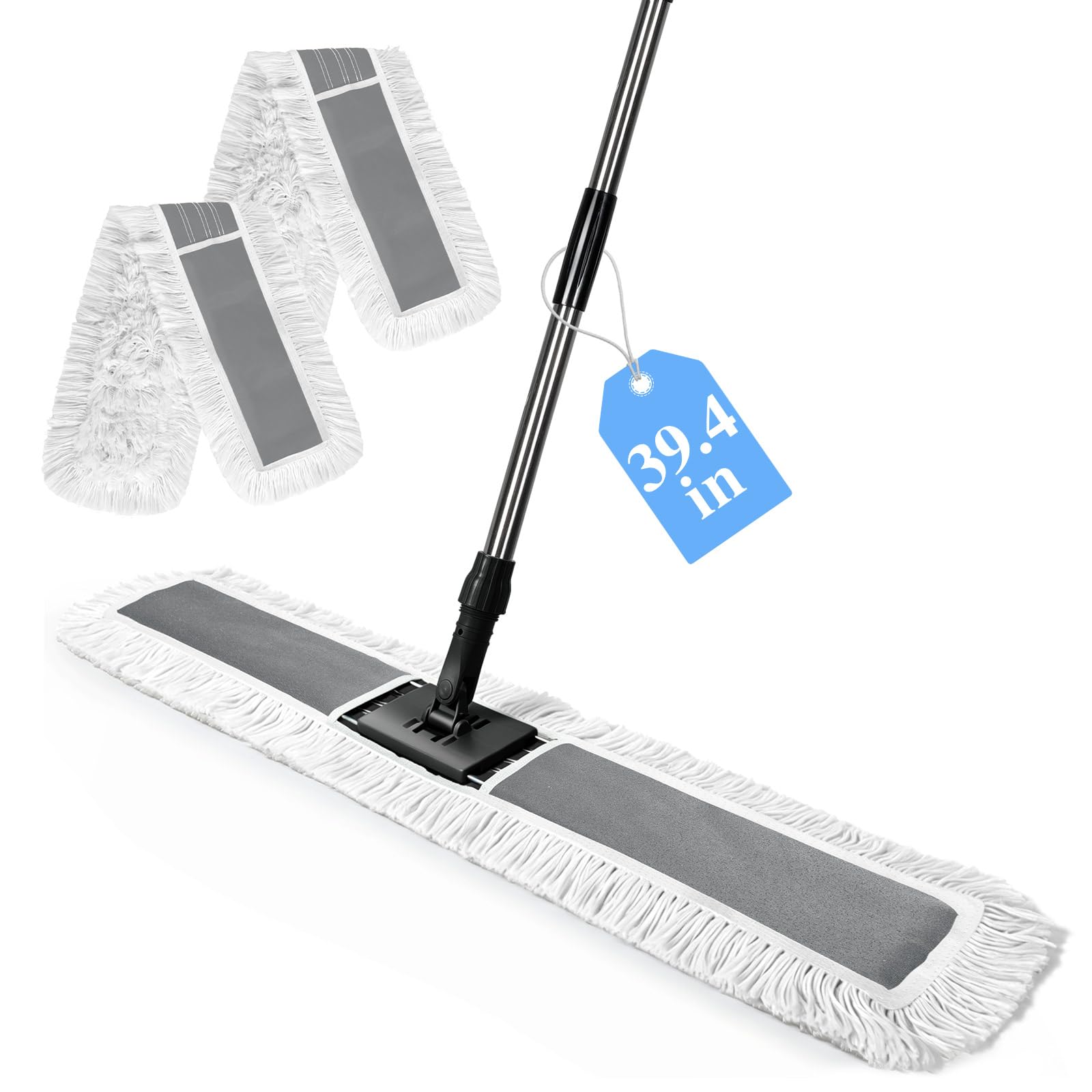 Masthome 39.4" Commercial Dust Mop for Hardwood, Tiles, Marble Floors