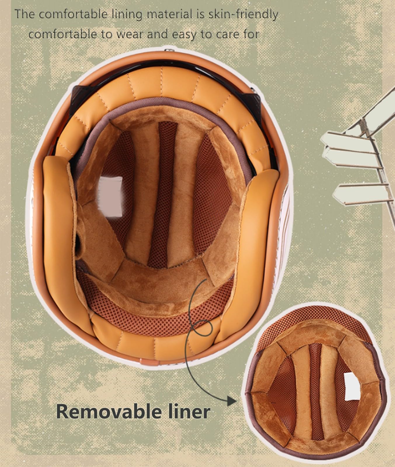 Casco Jet Moto Aperto Mujer Casco Moto Jet Caschi Moto Vintage Caschi Per Ciclomotori Omologato ECE/DOT Demi-Jet Con Occhiali Pour A Motociclette Scooter Cruiser