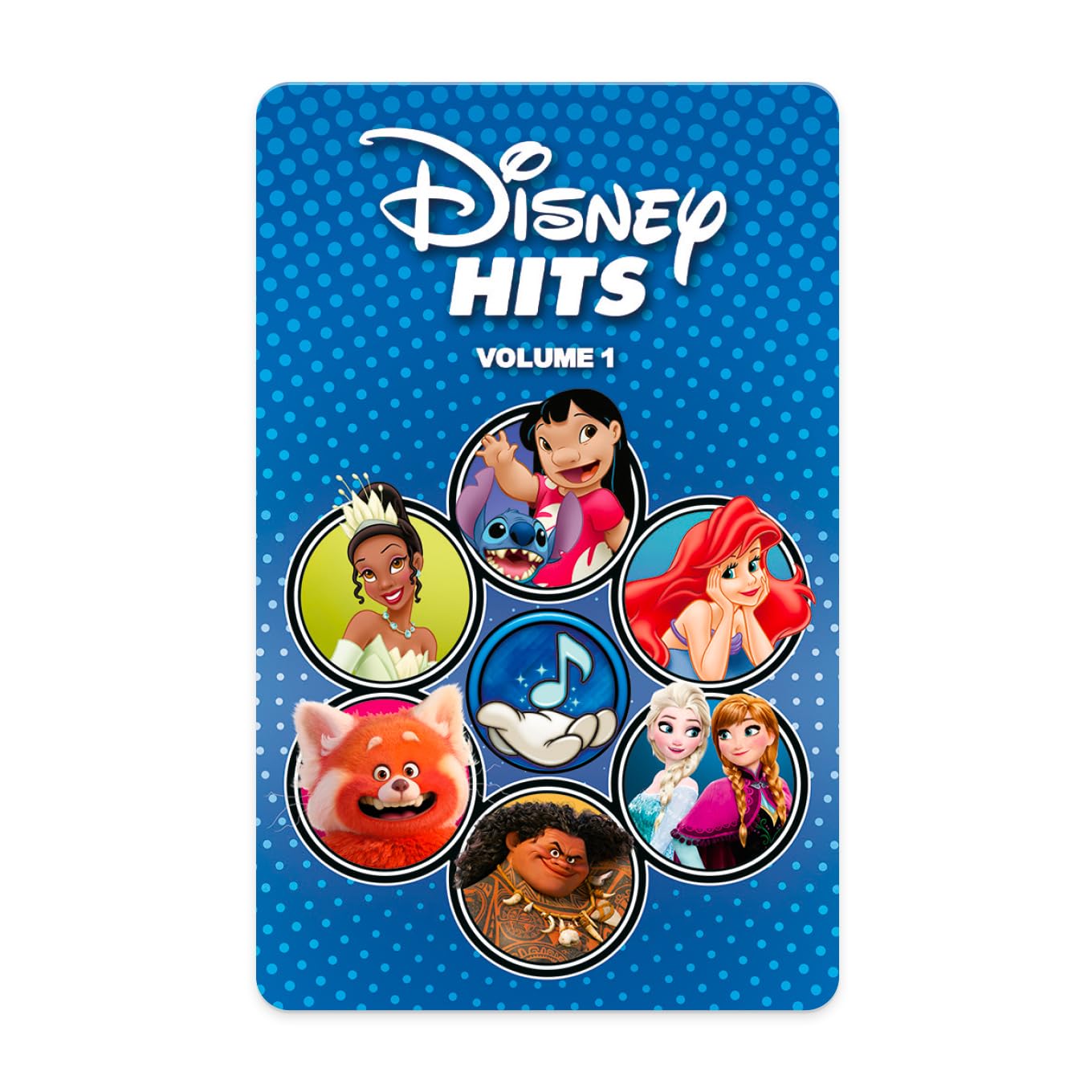 YOTO Disney Hits – Scheda audio per bambini da utilizzare con lettore e mini lettore audio all-in-1, schermo – ascolto gratuito con divertente musica festiva per giochi, viaggi e feste di vacanza