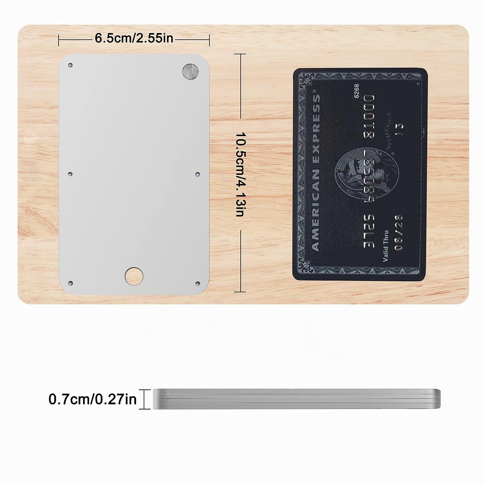 Crypto Steel Bitcoin Wallet, Cold Storage, Cold Hardware Wallet pour Crypto, Prend en Charge jusqu'à 24 Mots